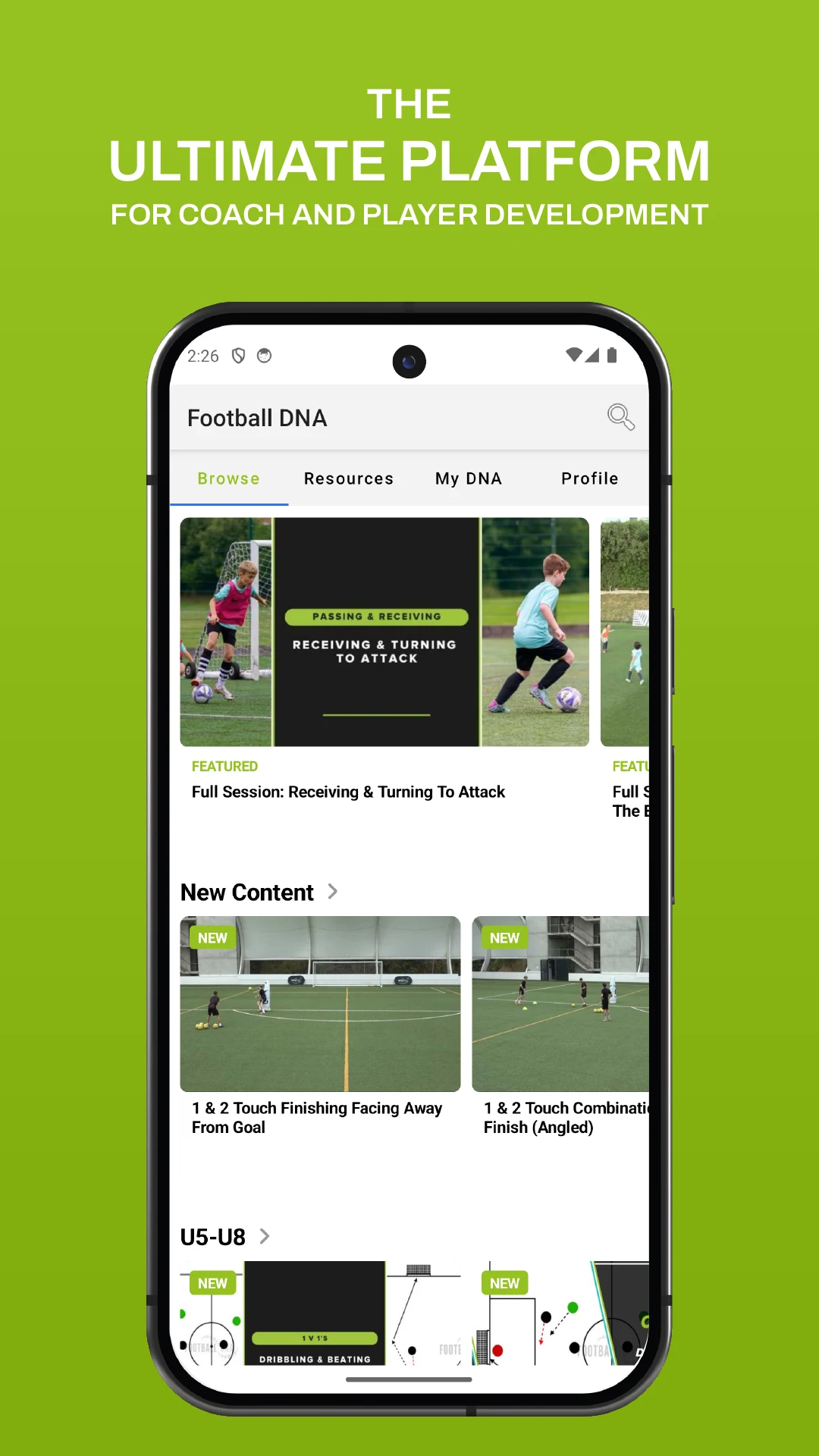 Football DNA screenshot