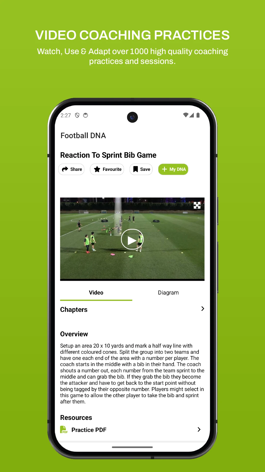 Football DNA screenshot